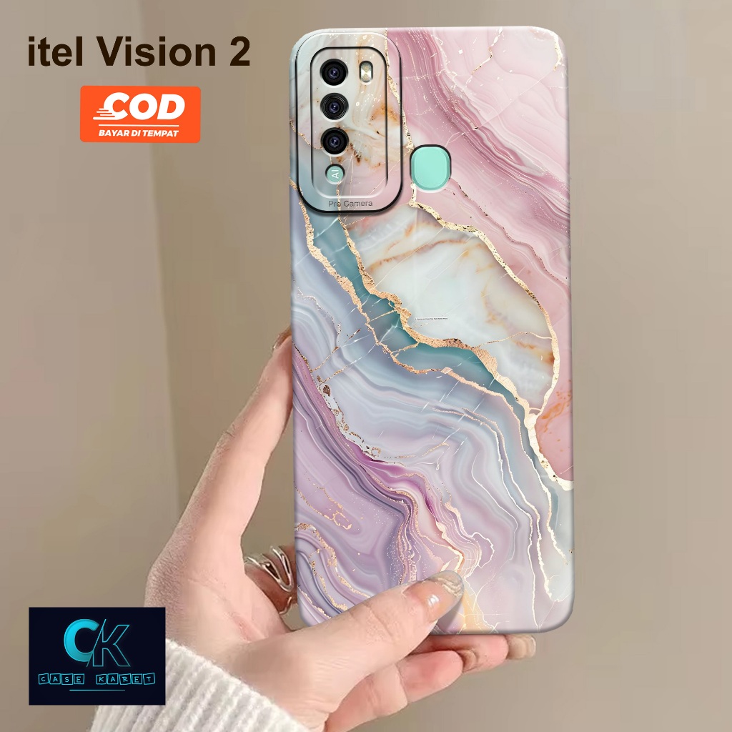 Case itel Vision 2 Terbaru - Fashion Case AESTHETIC - Case Karet - Casing Hp itel Vision 2 Terbaru -