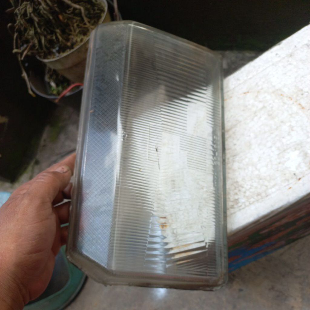 Mika kaca headlamp Lampu depan  kijang Super 92 sd 99