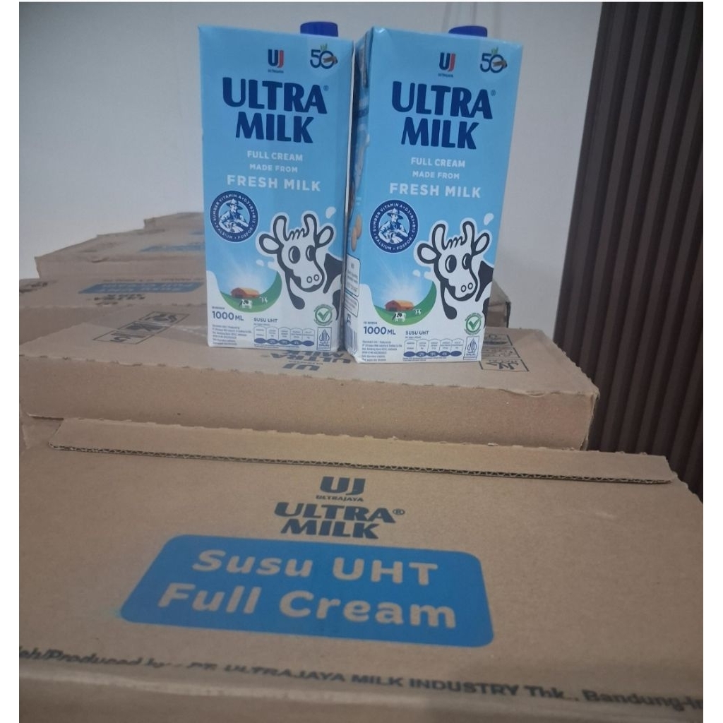 Susu Uht Ultra 1 lt ful Cream 1 dus ( 12 pc)