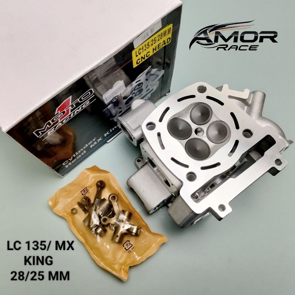 BLOK HEAD CYLINDER MOTO 1 LC 135 MX KING KLEP 28-25