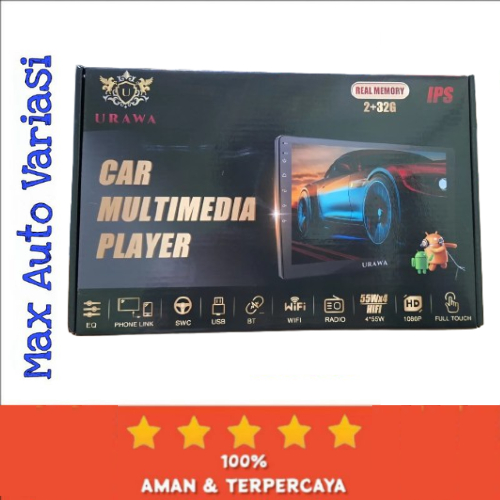 ANDROID 2DIN URAWA 9 INCH