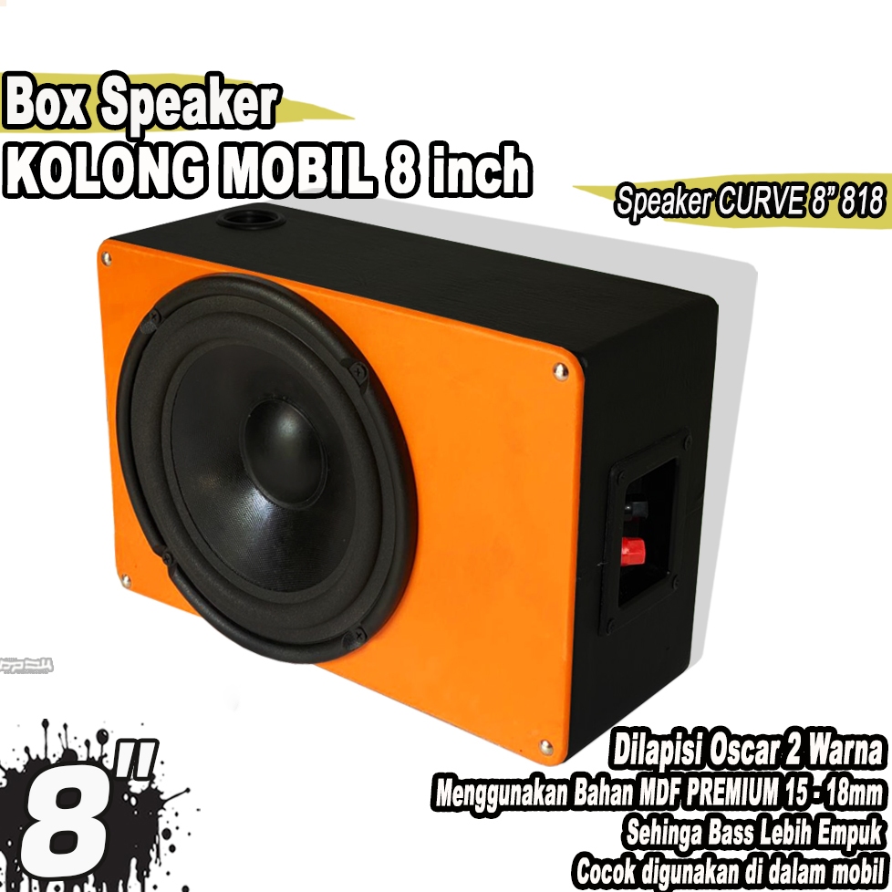 Box Speaker Subwoofer KOLONG  8 INCH