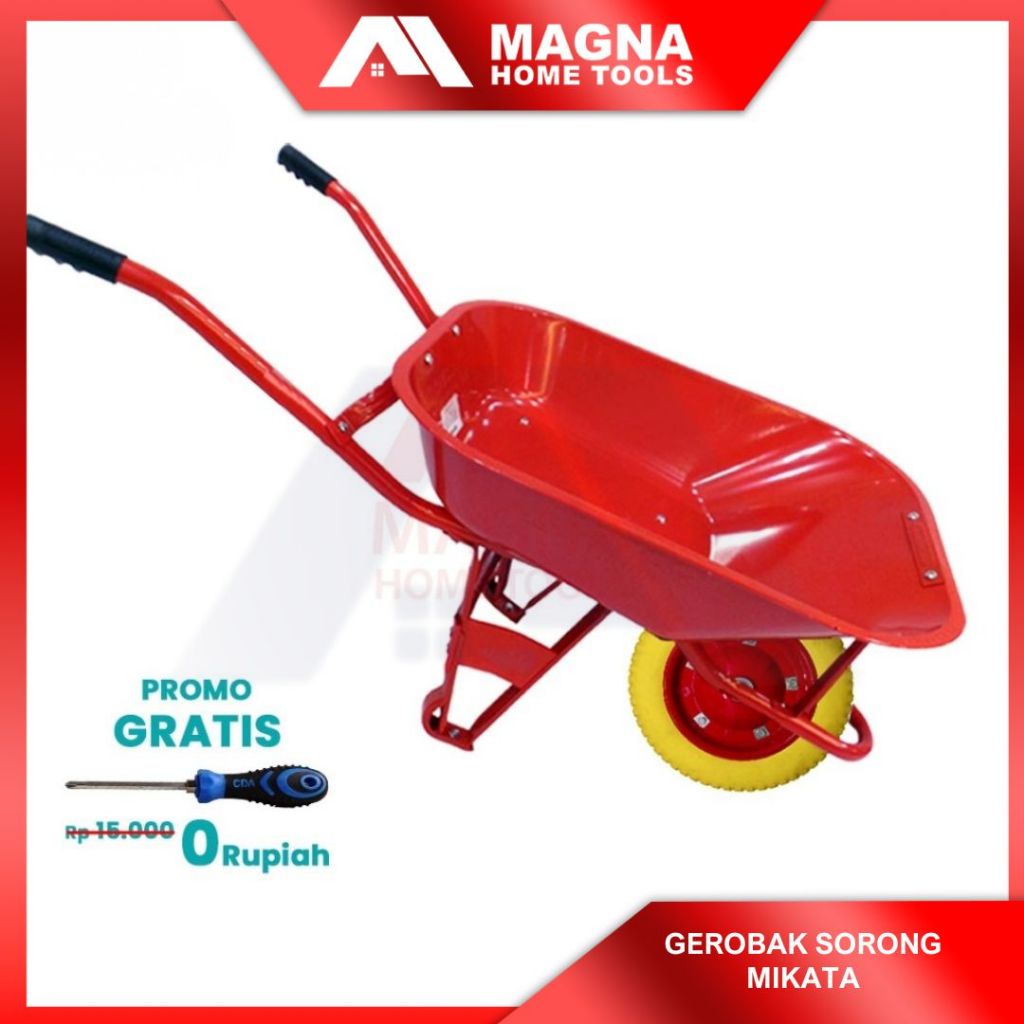 GEROBAK PASIR SORONG BANGUNAN MURAH MERK MIKATA ARKO/ARCO [BAN MATI]
