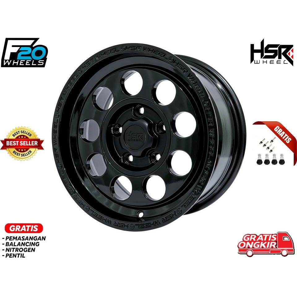 VELG OFFROAD RING 14 MEREK HSR WHEEL DUFFY COCOK UNTUK GRANDMAX LUXIO L300