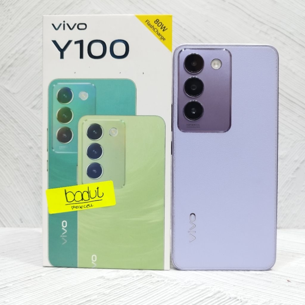 VIVO Y100 4G 8/256GB 8/128GB HANDPHONE SECOND BEKAS FULLSET