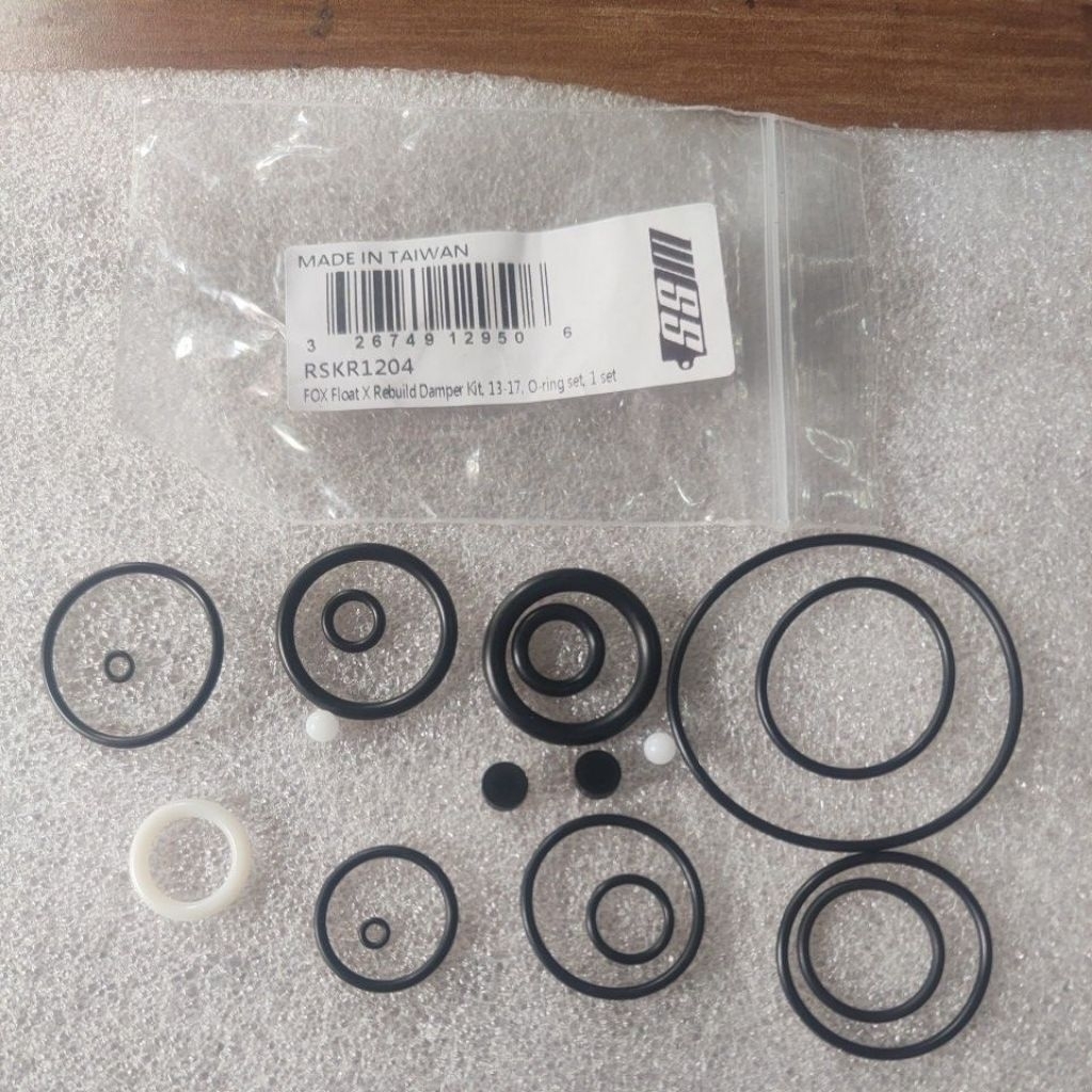 Fox Float X 2013 - 2017 Rebuild Damper Seal Kit WSS RSKR1204 Seal Set Perbaikan Rearshock Fox Float 