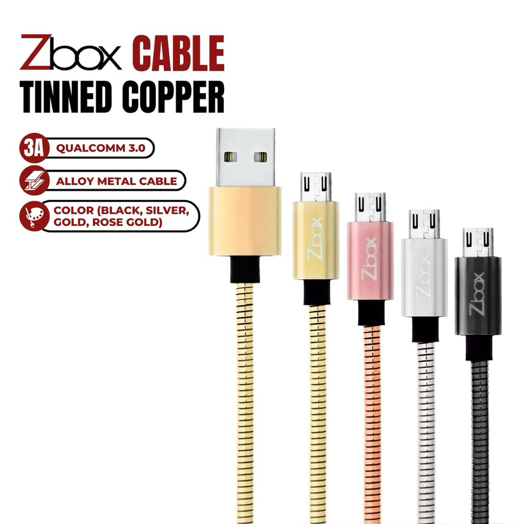 Zbox Kabel Data Metal Tinned Cooper