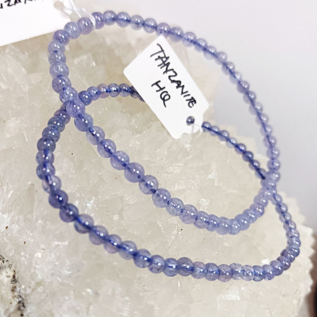 Gelang 3mm Tanzanite Natural Batu