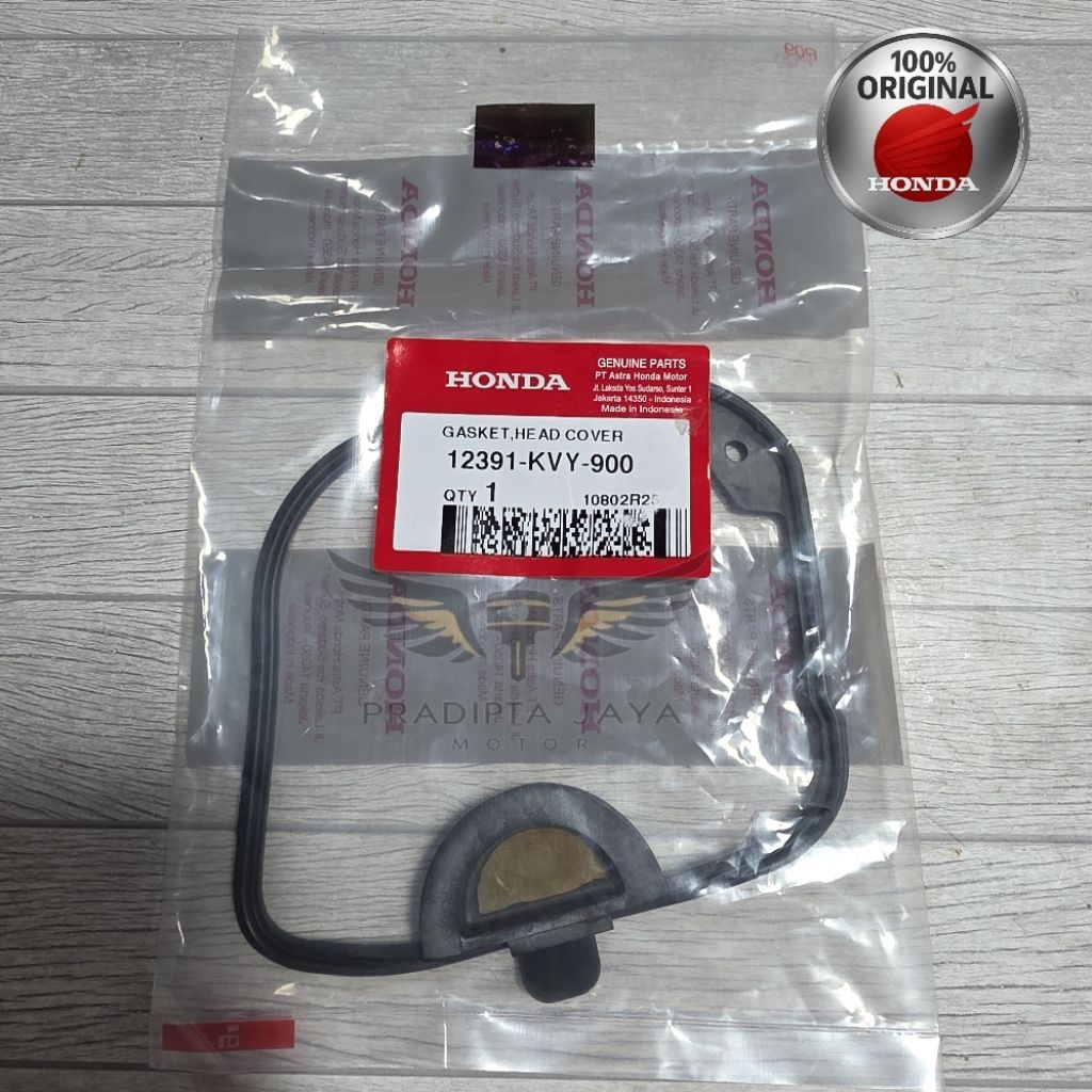 Oring Head KVY BEAT SCOOPY KARBU ORI Original AHM - 12391KVY900 - Karet Cover Deksel