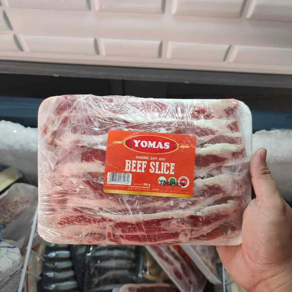 Yomas Beef Slice 500 gr Premium