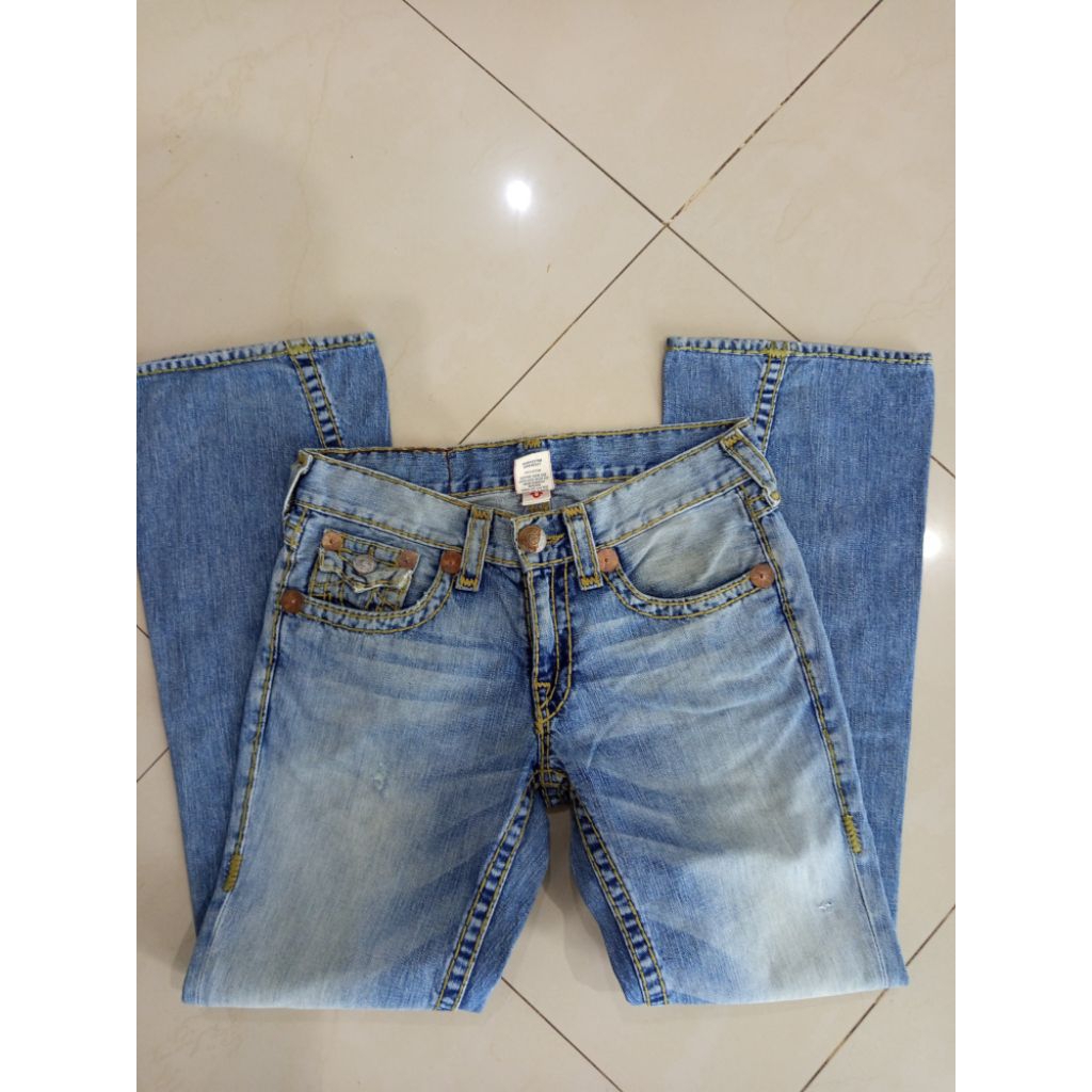 celana jeans TRUE RELIGION section JOEY SUPER T size 31