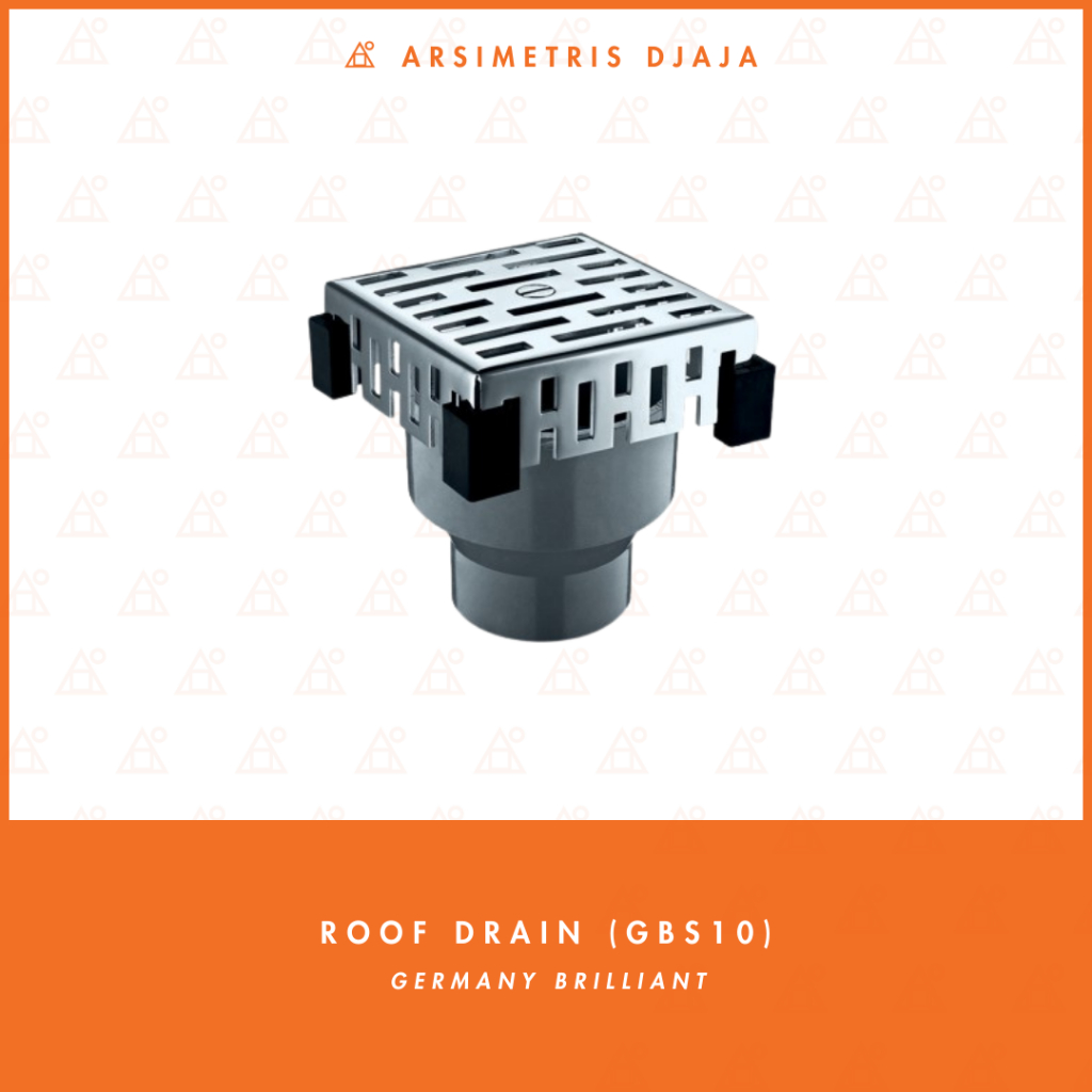 GERMANY BRILLIANT GBS10 ROOF DRAIN