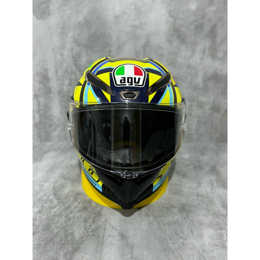 HELM FULL FACE AGV PISTA GPRR SOLELUNA JOY STICK 2016 HELM CLONE 1:1 AGV PISTA NEW