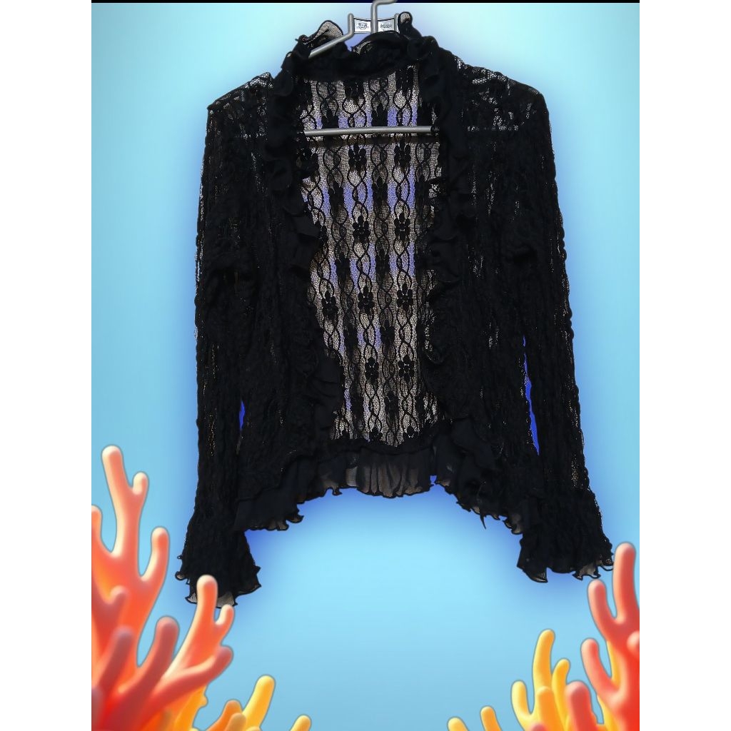 Prelove Atasan Outer Panjang Rompi Panjang Wanita