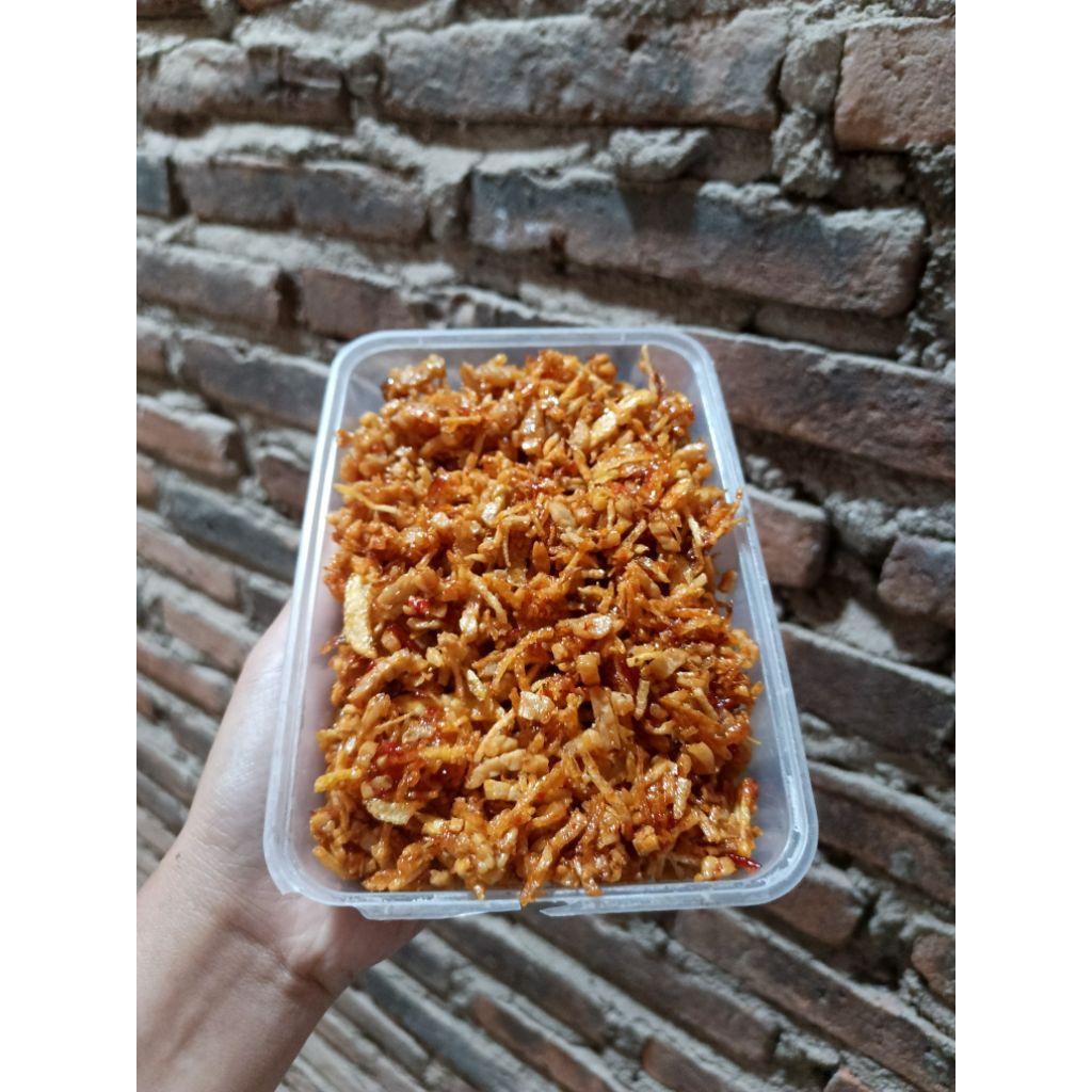 Kering Tempe Mix Kentang Pedas Manis Gurih