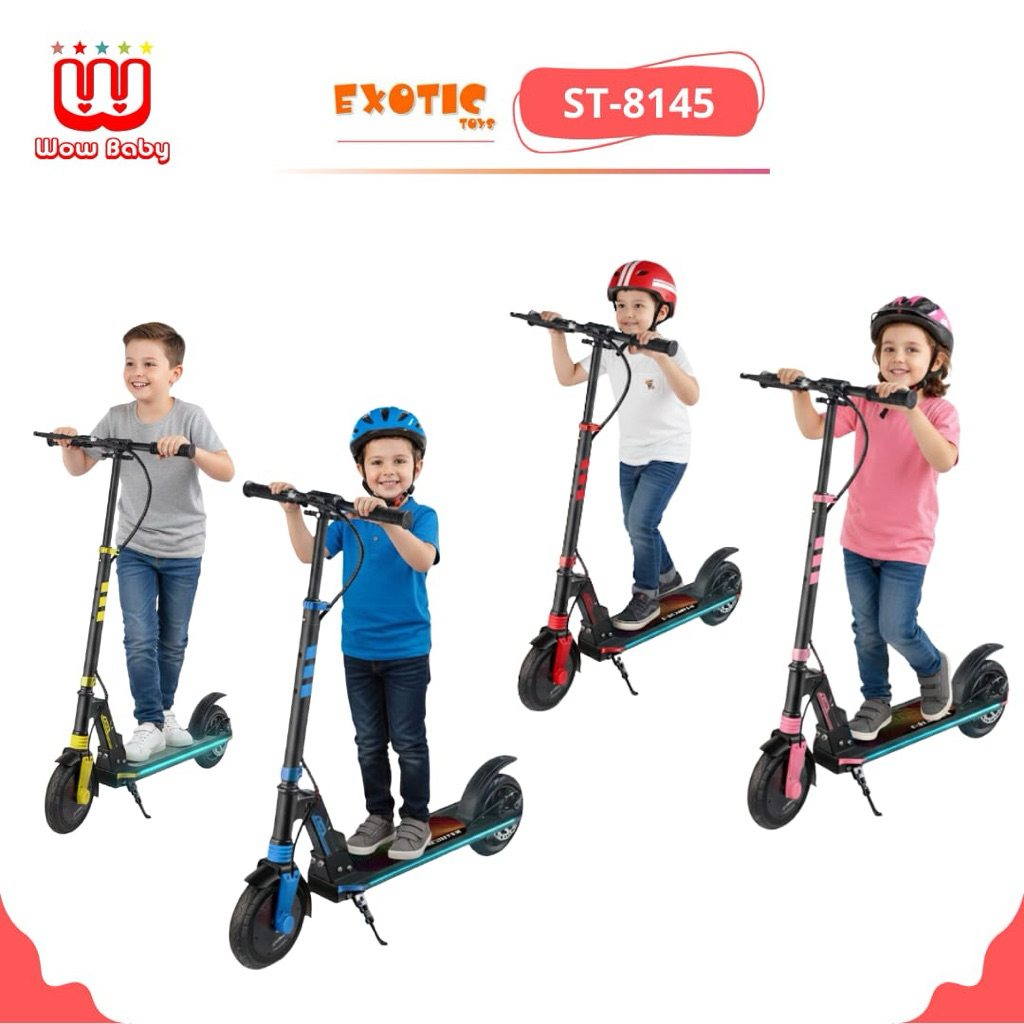 EXOTIC SCOOTER ELECTRIC ST8145 Scooter Anak elektrik