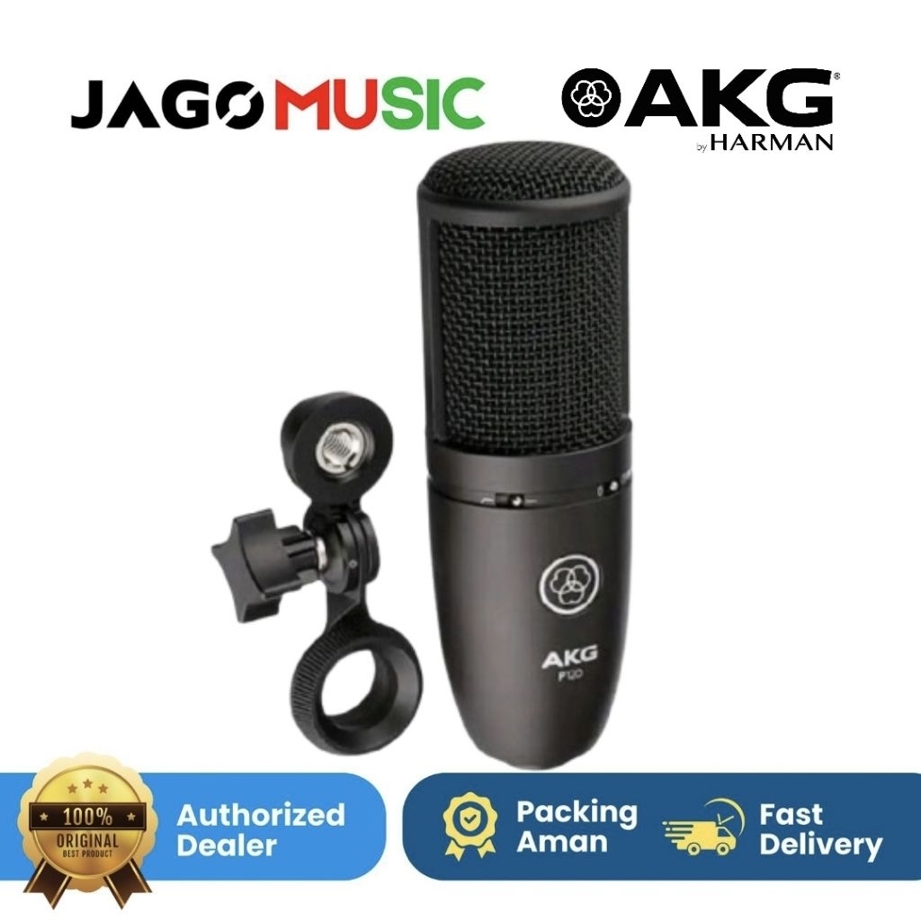 Mic Condensor Podcast AKG P120 Microphone AKG P 120 Cardoid by HARMAN