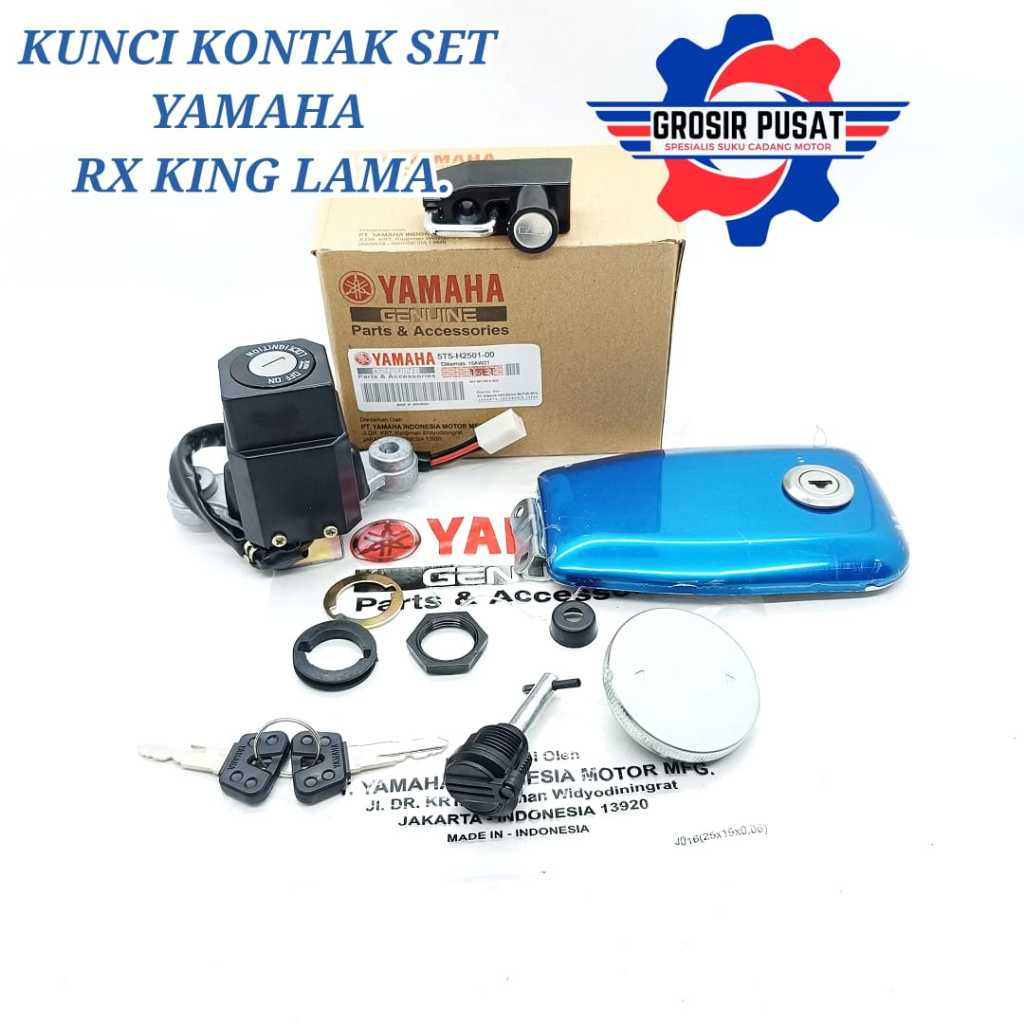 KUNCI KONTAK SET ORI MOTOR RX KING LAMA KEYSET ASSY YAMAHA RX KING LAMA KONTAK SET YAMAHA RX KING