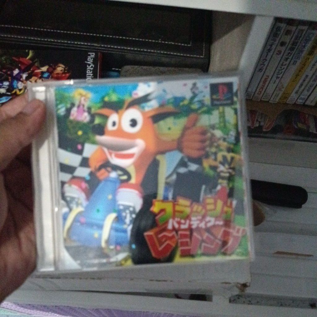Kaset PS1 Original CTR Crash Team Racing JP