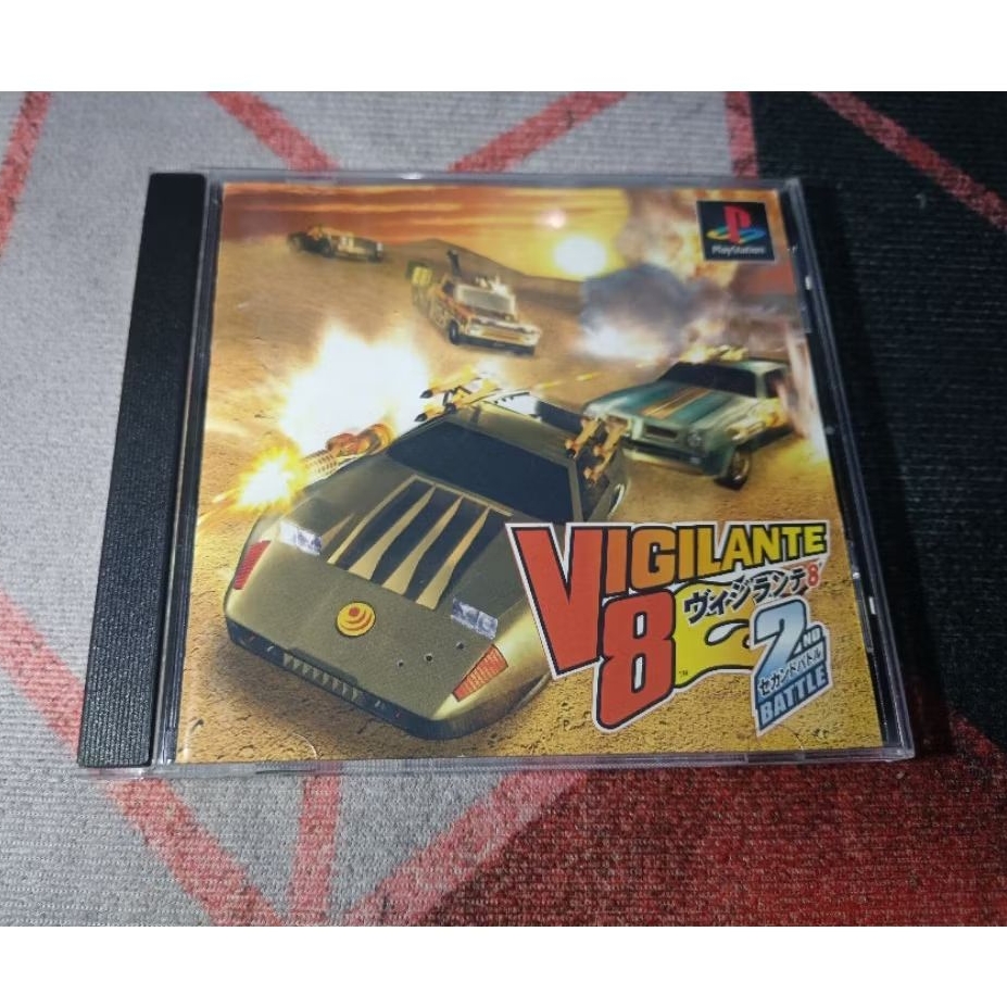 Kaset PS1 Original Vigilante 8 2nd JP