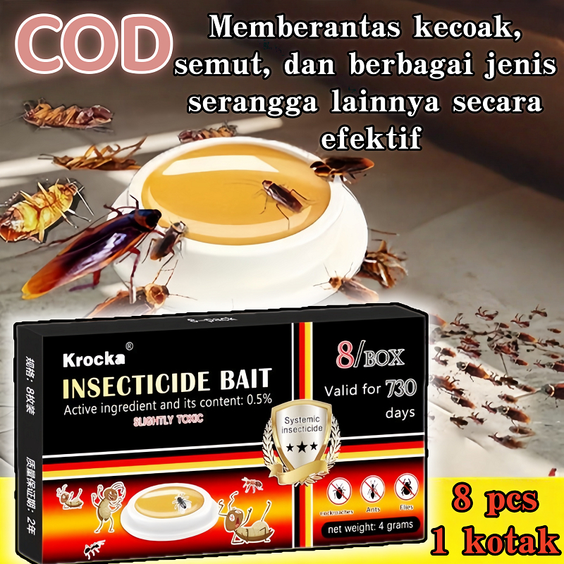 Obat kecoa Jerman / Umpan lem pembasmi kecoa / Umpan lem kecoa / Umpan kecoa, efektif membasmi berba
