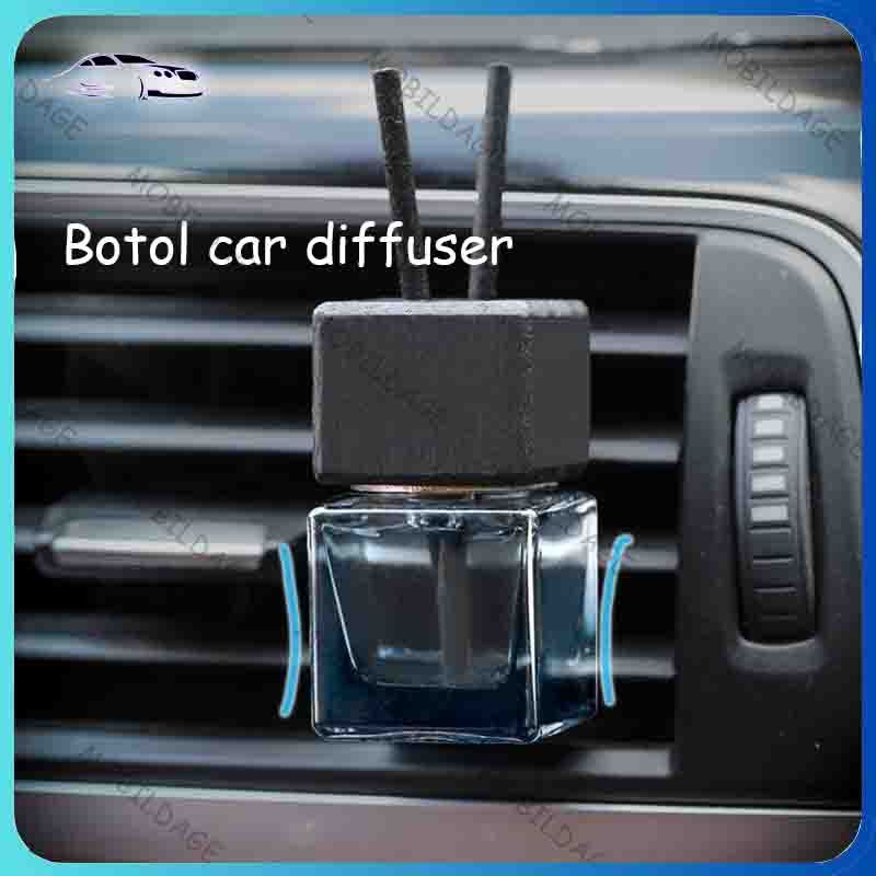 Botol Parfum Mobil Botol Bisa Isi Ulang Parfum car diffuser Yang Tahan Lama Pengharum Mobil ac Jepit