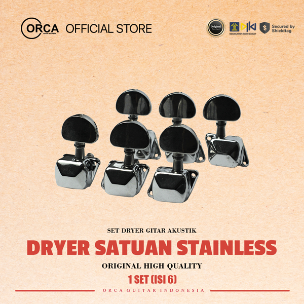 ORCA Dryer Satuan Stainless Steel Gitar Akustik