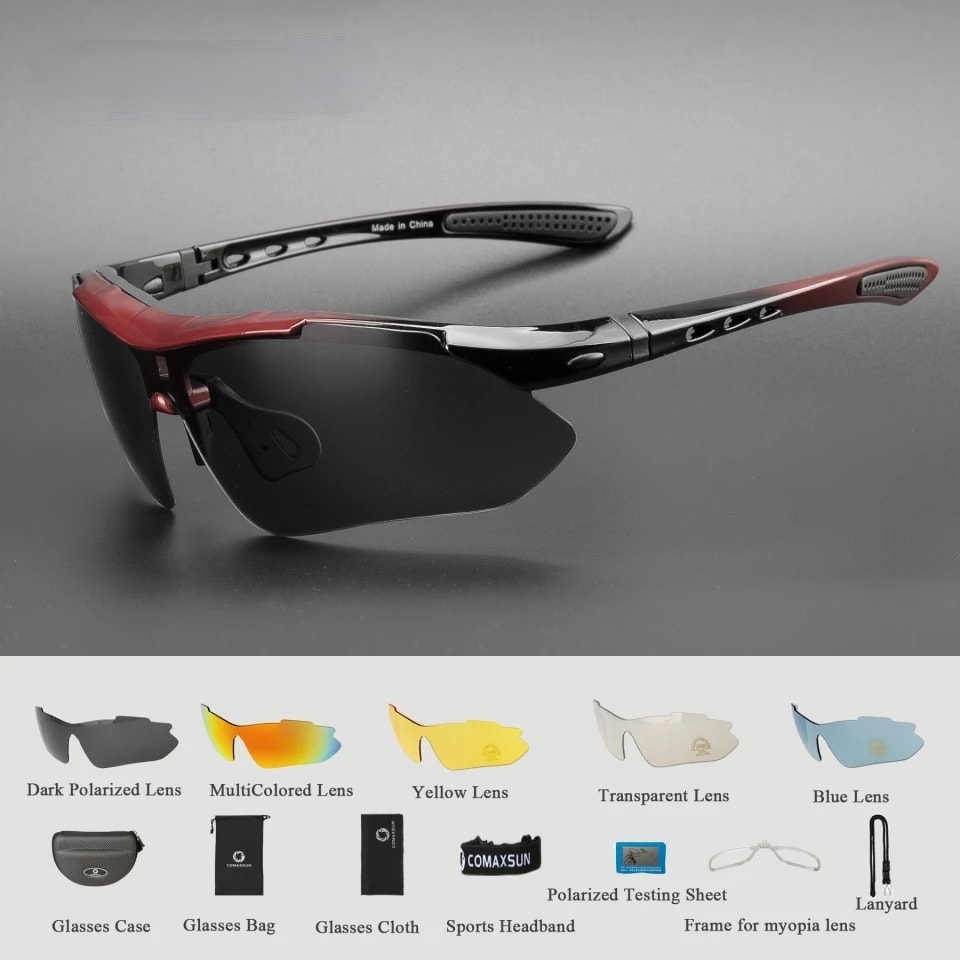 KACAMATA SPORT SEPEDA OXLEY KWANTUM PERLINDUNGAN UV TAHAN CUACA RINGAN DAN SEJUK