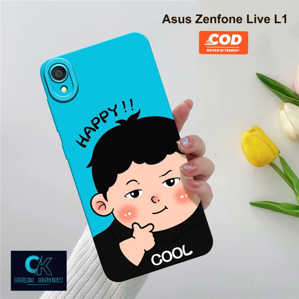 Case Asus Zenfone Live L1 Terbaru - Fashion Case Kartun Lucu - Case Karet - Casing Hp Asus Zenfone L