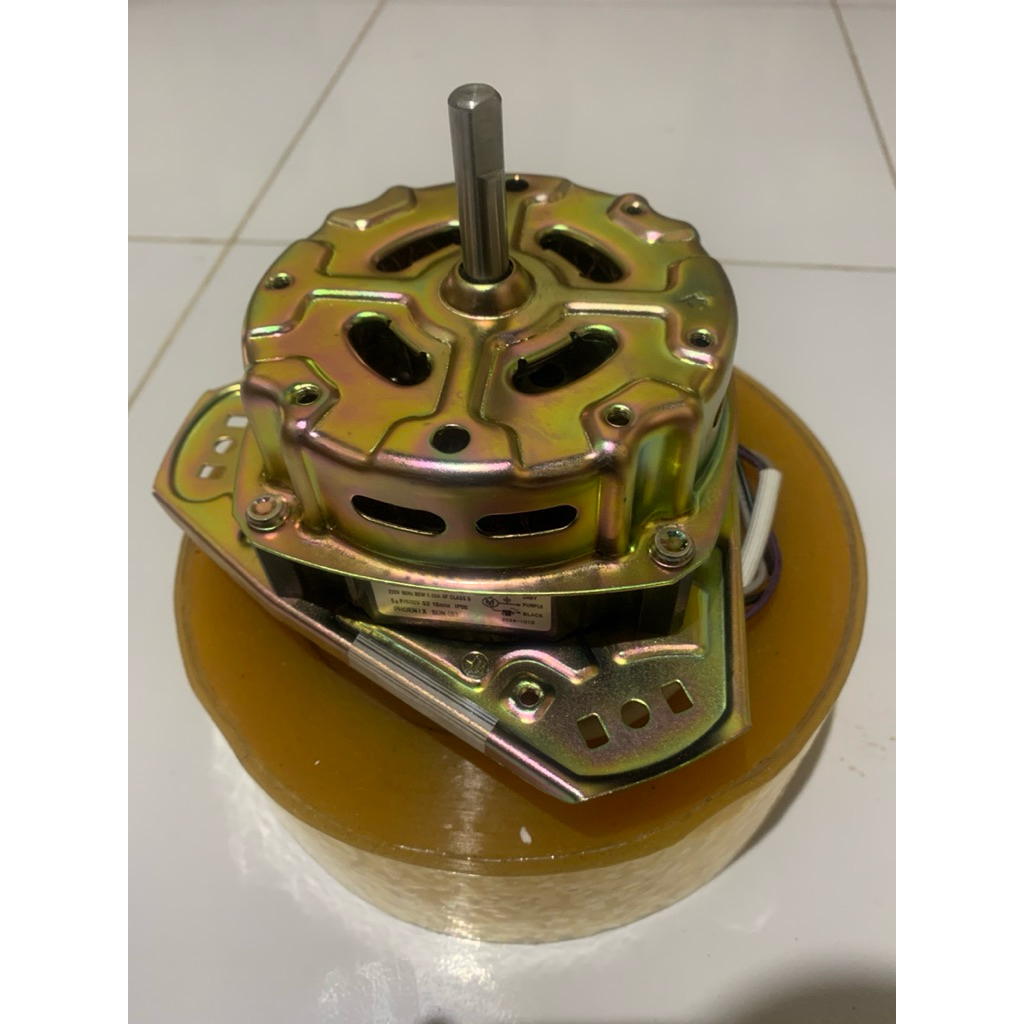 SPIN MOTOR DINAMO PENGERING MESIN CUCI YYG-80 (80 WAT 5UF ORIGINAL)