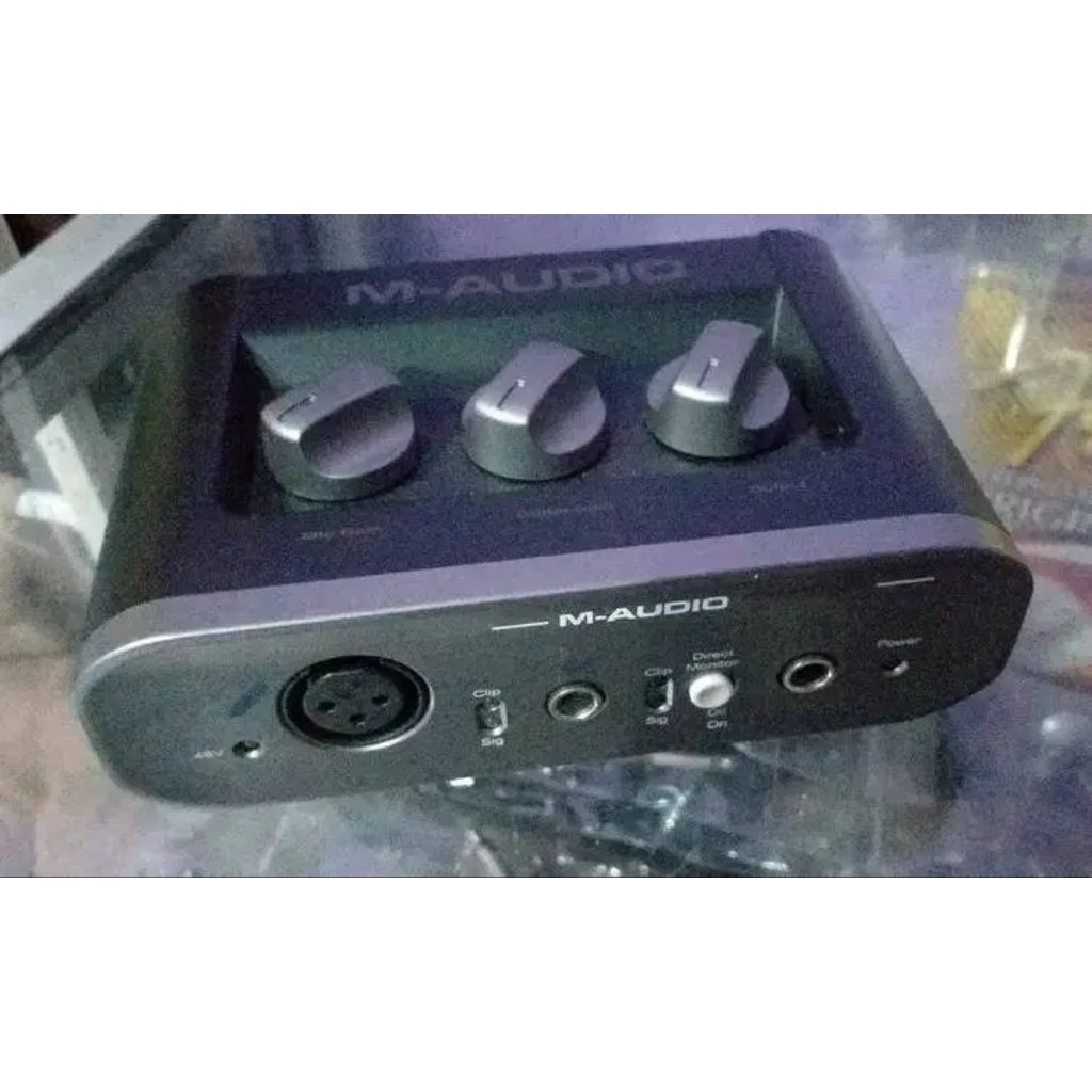 Sound Card M Audio Fast Track