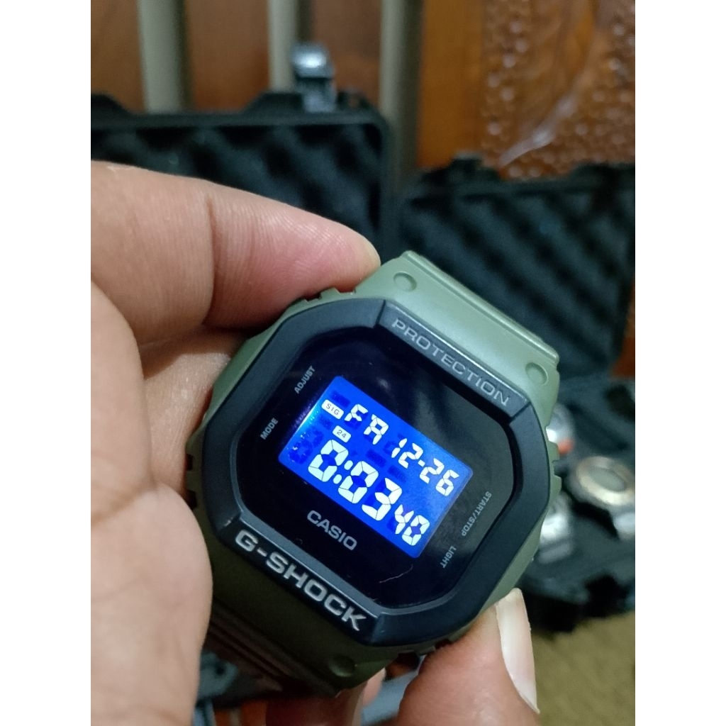 Jam Tangan Casio G-Shock DW-5610 Original Shock Resist Water Resistance