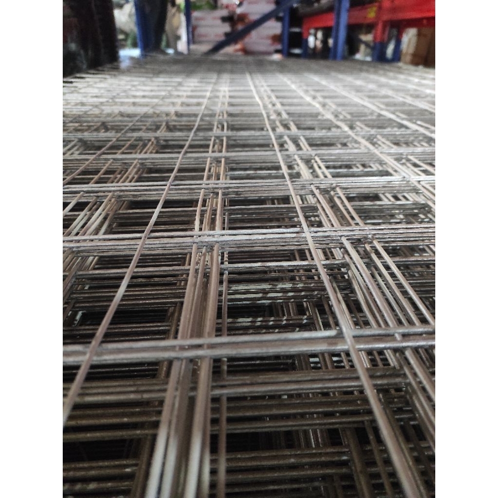 Kawat Loket Galvanis / Ram Galvanis / Wiremesh Galvanis Lembaran | Tebal Kawat 3mm (2,7mm) | Tinggi 