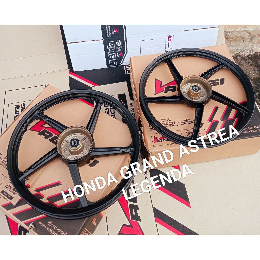 VELG/PELAK RACING V ROSSI PALANG 5 ZIGEN FALCON HONDA GRAND ASTREA LEGENDA
