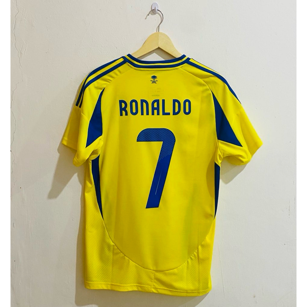Jersey Original Al Nassr Home 2024/25 - Cristiano Ronaldo (Size L)