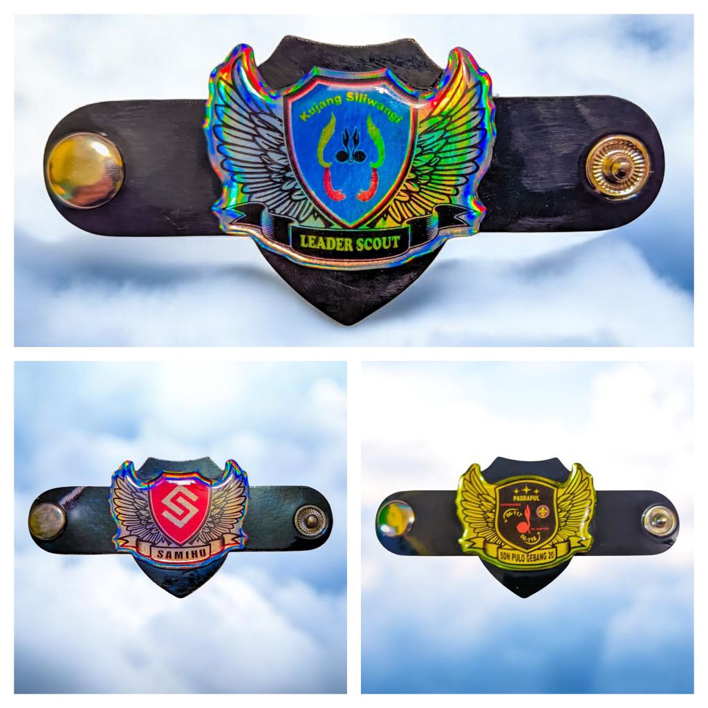 Ring Kacu Pramuka Custom / Ring Kacu Pramuka Custom Bentuk Wing