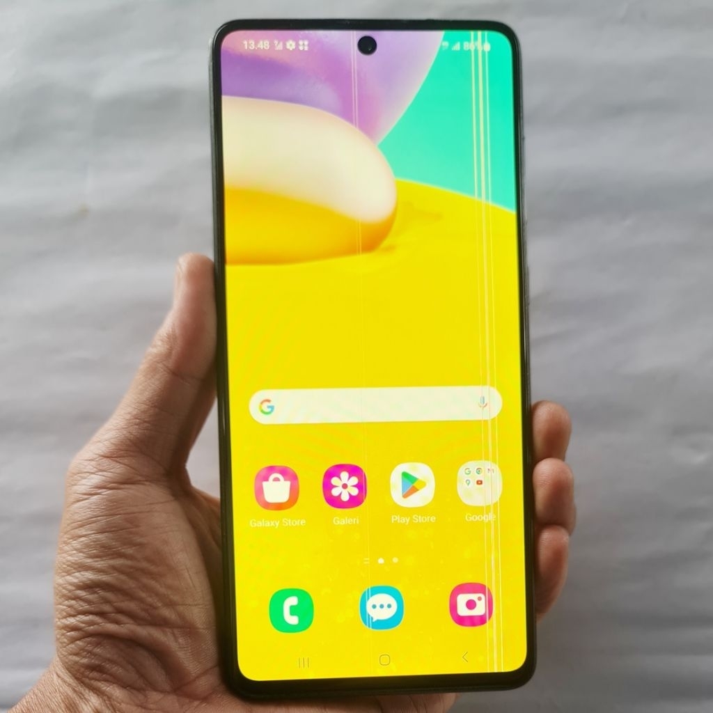 Handphone Hp Samsung Galaxy A71 NFC 8/128 Second Eks Resmi Sein Mulus Original