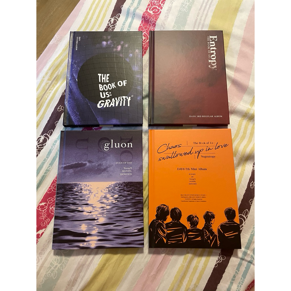 DAY6 ALBUM ONLY GRAVITY ENTROPY GLUON NEGENTROPY