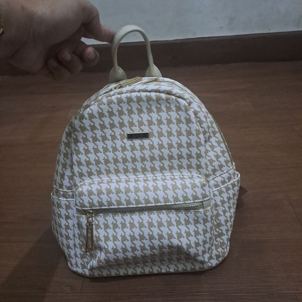 Enji moare Backpack-cream