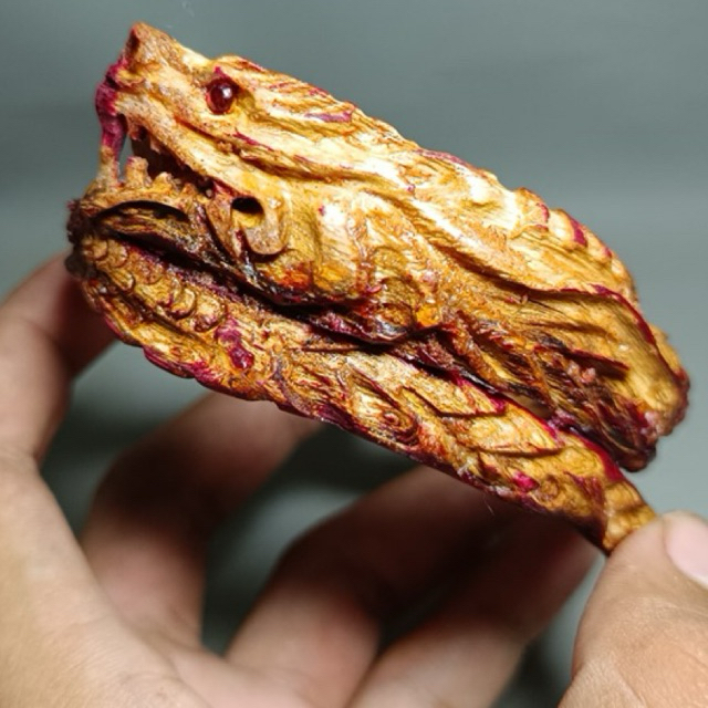 Gelang Akar Bahar Ukir Naga