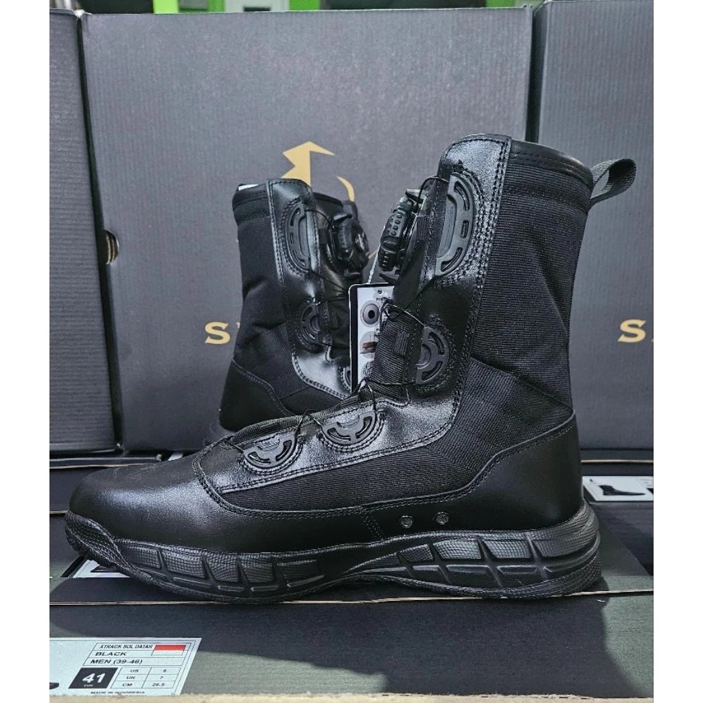 Sepatu Pdl Spartan Extrack Sol Datar Tali Putar