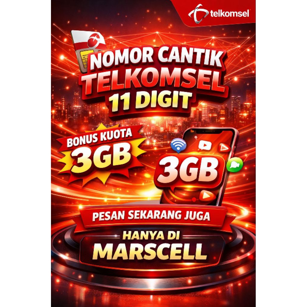 NOMOR CANTIK SIMPATI 11 DIGIT