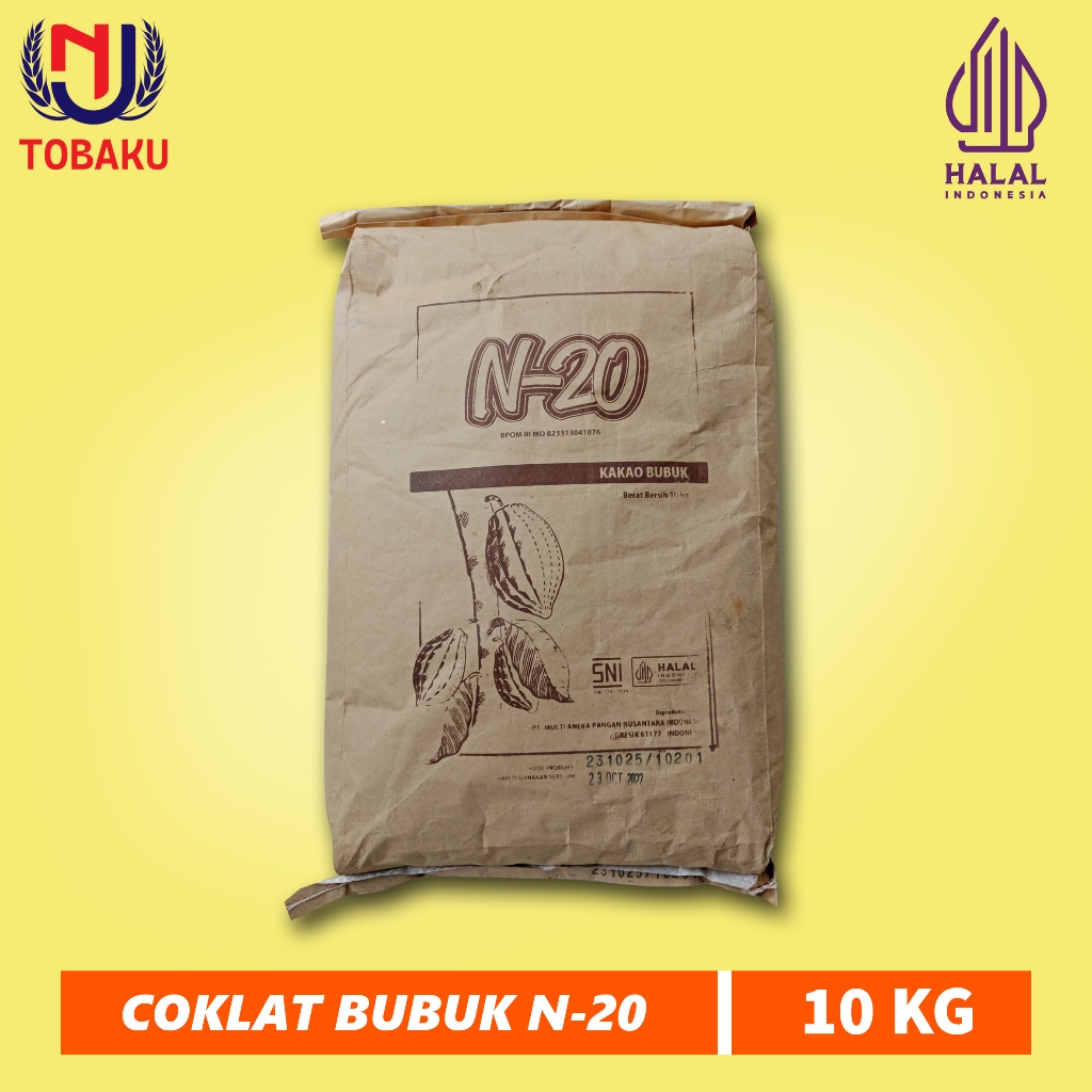 Coklat Bubuk N20 10 kg/ coklat tawar