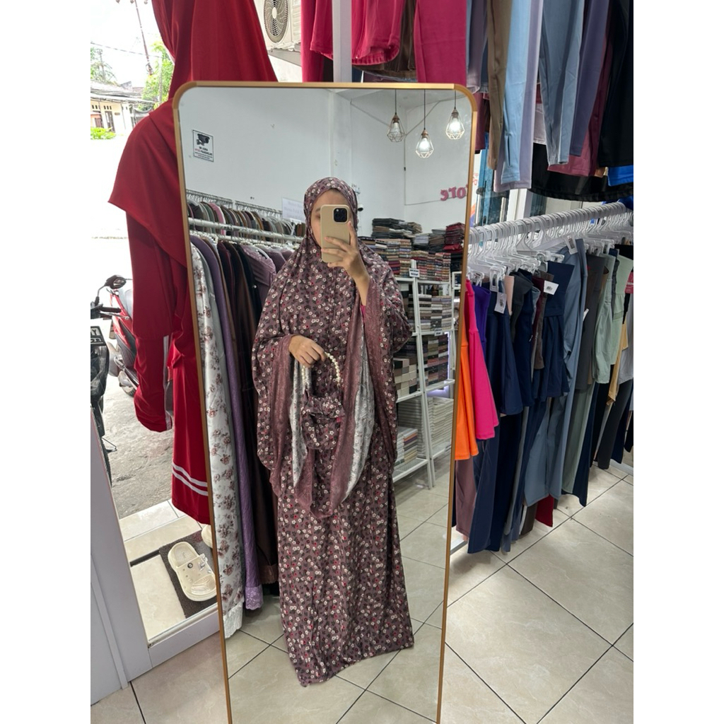 Mukena Rayon Renda premium