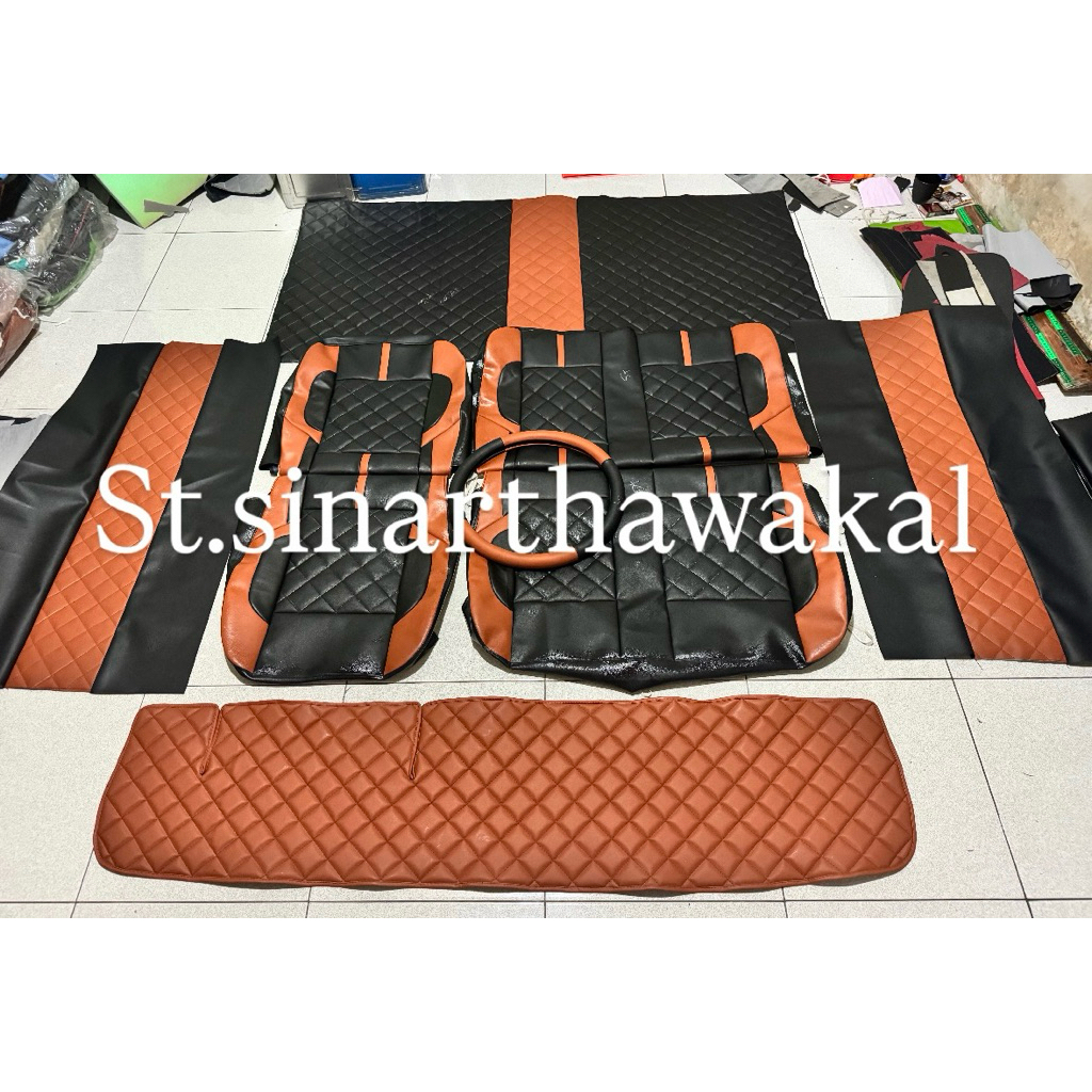 ( paket , sarung jok , plapon , pintu , desboard ++ sarung setir ) grandmax L300 apv futura dll