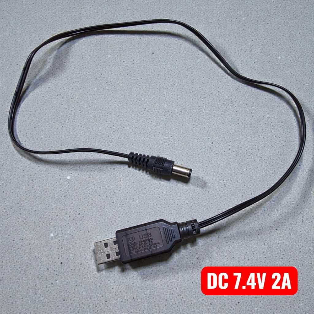 TERMURAH Kabel USB Vacuum Cleaner 7.4V 2A Han River Finito Kadonio GM Bear Tummy 7.4V