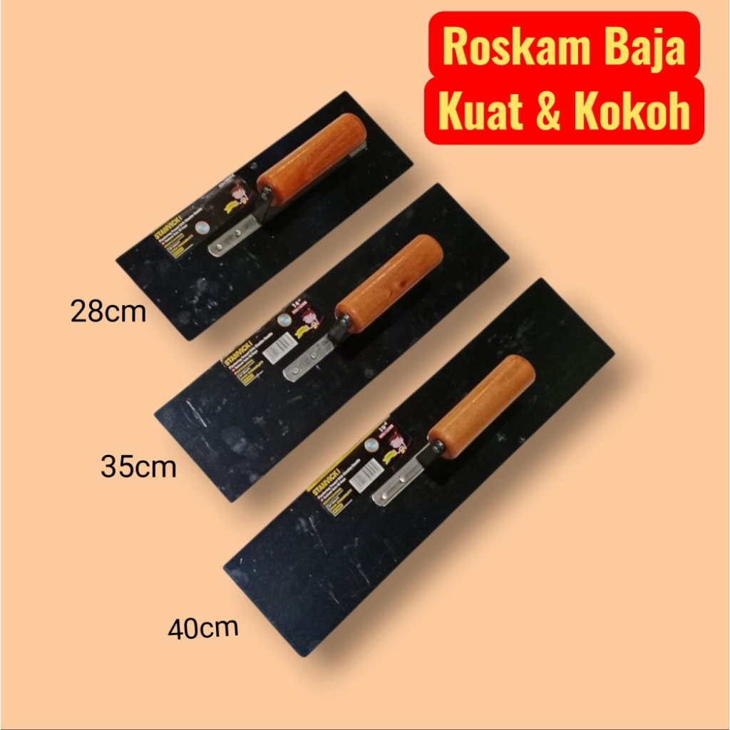 Raskam Roskam Plat Baja karbon - Roskam Acian Import - Ringan, Kuat & Kokoh