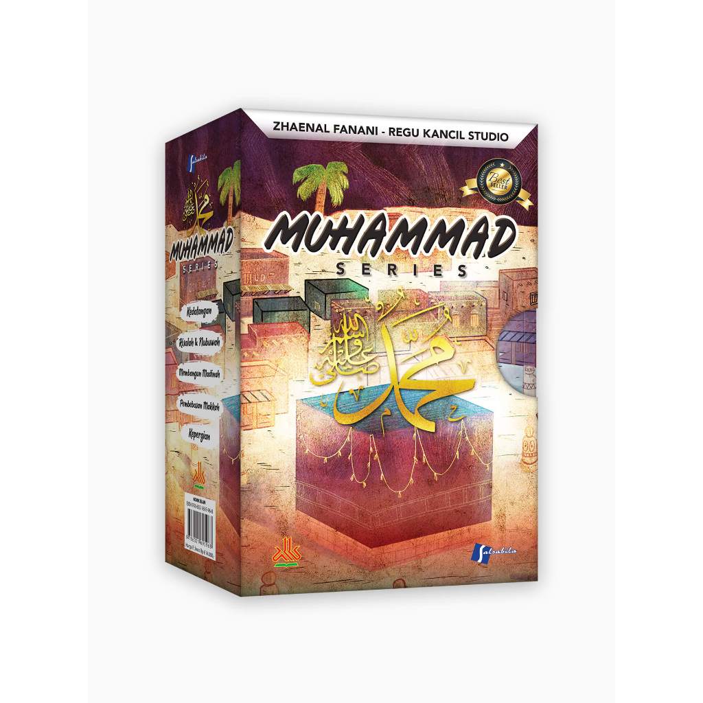 Komik Muhammad SAW Series ( 1 - 5 ) Paket Komik + BOX [ Pustaka Al - Kautsar ]