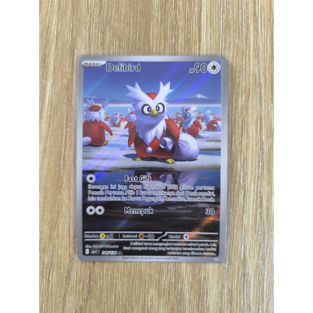 Delibird Ma1 ID #148/126 AR TCG Pokemon