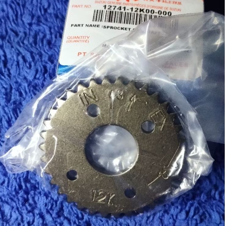 12741-12K00-000 gir noken as gear gir cam shaft suzuki satria fufi 150 pnp GSX R150 S150 original